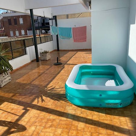 Appartement Centre-Ville Avec Piscine Pour Enfants Tánger Exterior foto